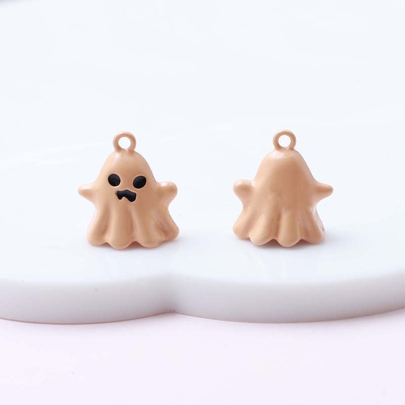 新款可爱风合金小幽灵万圣节阿飘挂件DIY饰品手链项链串珠配件|undefined