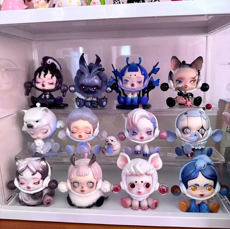 POPMART泡泡玛特SKULLPANDA食梦动物盲盒sp7代手办玩具摆件送礼物|undefined