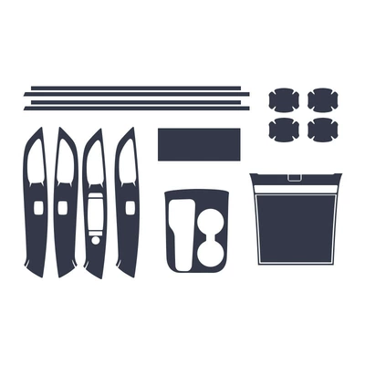 Car interior film – Suitable for 21-23 Models of Hyundai
