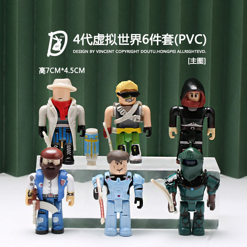 ROBLOXロブロックスゲームフィギュアセット12種24種プリズンブレイク