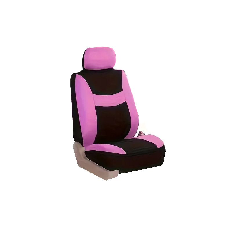 Cross-Border Temu Amazon Mexico Smiley Face Universal Five-Seater Car Fabric Seat Cover Factory Direct Sales in Large Quantities