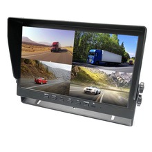 AHD 10.1inch 4CH DVR Monitor Support 1080P Backup Car Camera