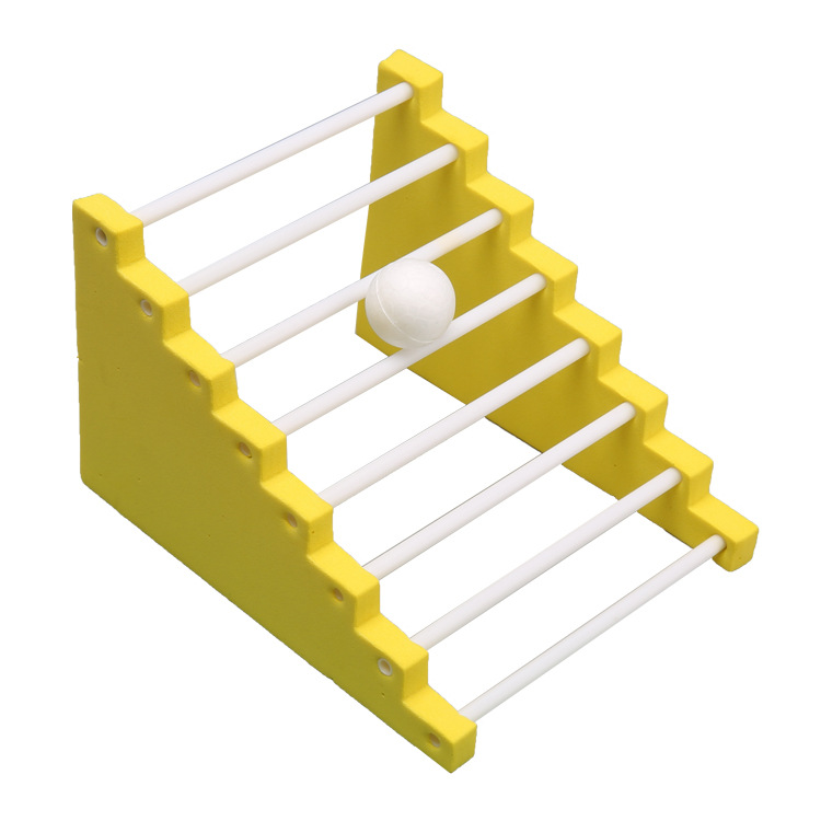 Física DIY ciencia experimento bola escalada escaleras escalada tecnología haciendo primaria y secundaria niños paquete material de vapor