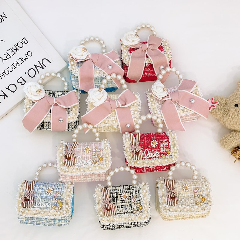 New children's crossbody bag, stylish and cute, trendy little bag, beautiful princess shoulder bag for girls