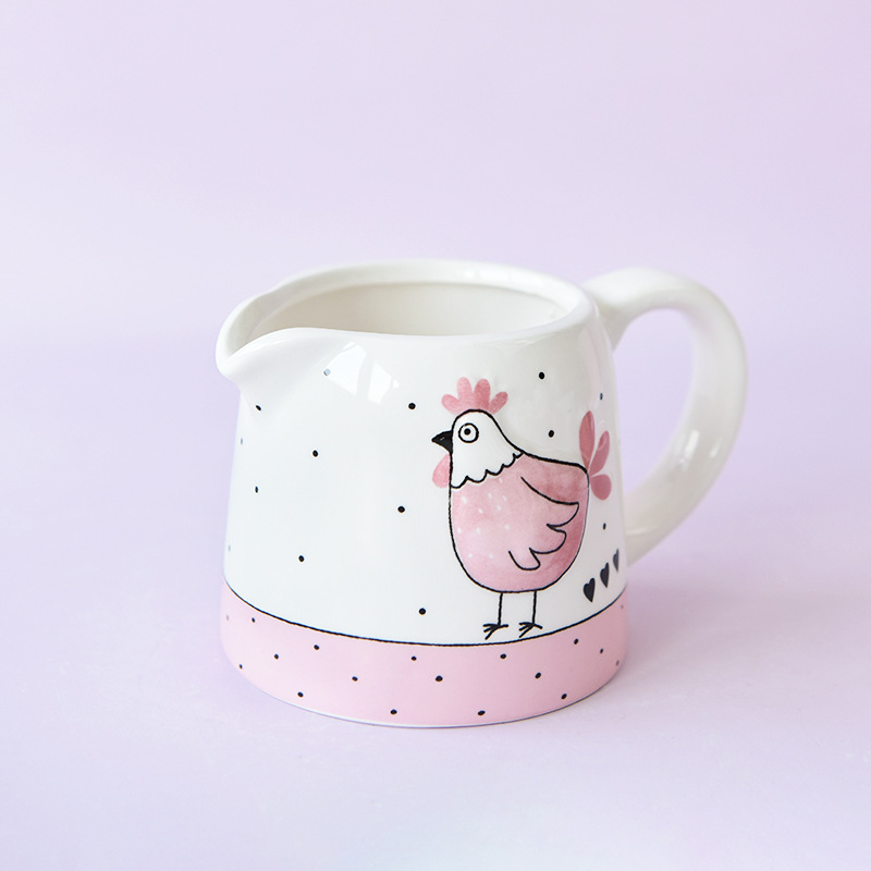 Estilo ins té de la tarde café americano compañero taza de leche