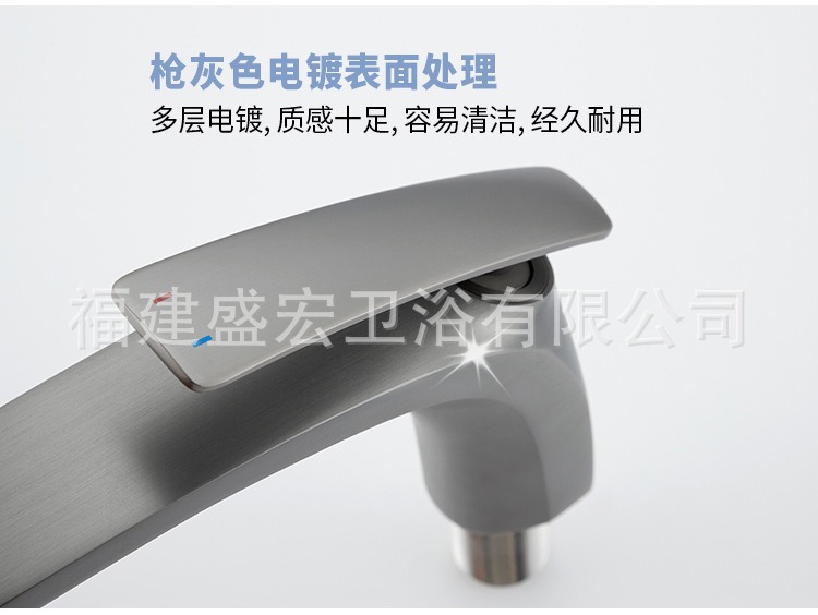 Foreign trade washbasin faucet, cold and hot bathroom, all-copper washbasin, countertop basin, washbasin, anti-splash and pressure-increasing faucet undefined