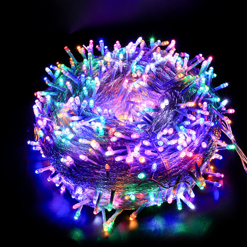 LED灯串花园户外满天星彩灯节日圣诞装饰婚庆串灯庭院工程亮化灯|undefined