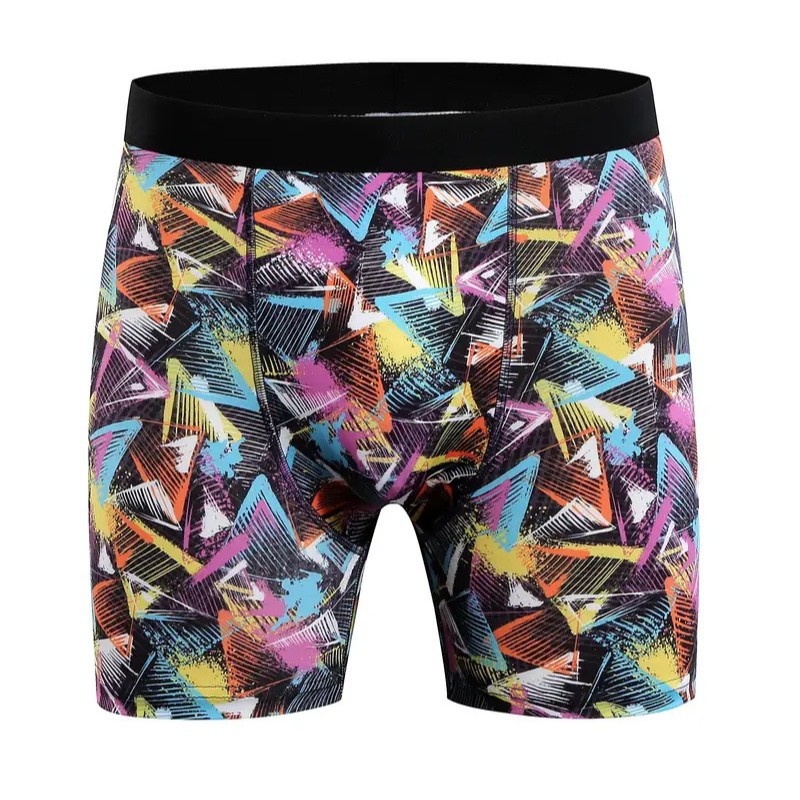 Nuevo estilo europeo y americano 3D impreso transpirable suave casual hawaiano vacaciones playa viento todos los días pantalones cortos sueltos hombres MP01