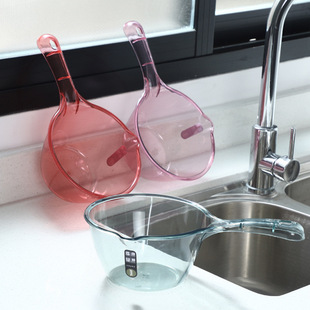Household Kitchen Water Scoop Thickened Plastic Water Spoon Bathing Water Spoon Water Spoon Drifting Spoon Water Spoon Children's Shampoo Water Spoon