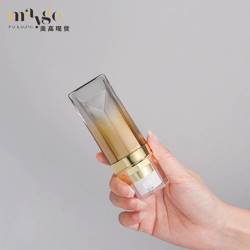 Cosmetics Acrylic Vacuum Bottle Isolation Sunscreen Bottle Essence Foundation Powder Dividing Bottle Packaging 30ML