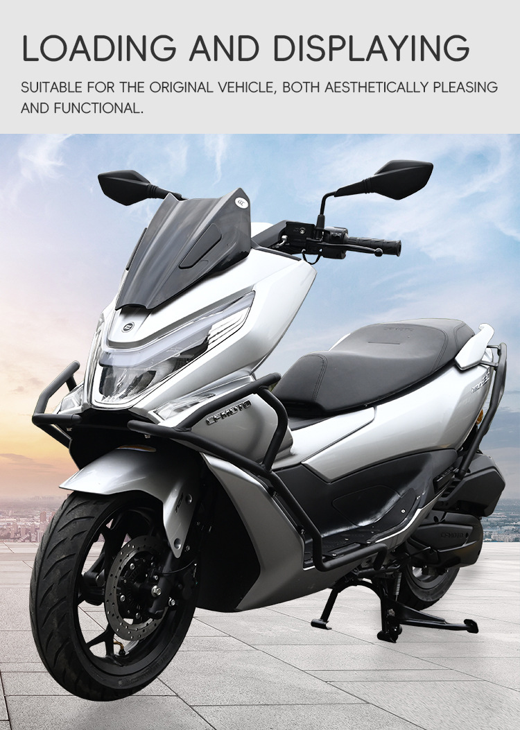 Suitable for CFMOTO 150SC crash guards, front and rear exhaust pipe bumpers, footrest anti-collision protection, and modification parts