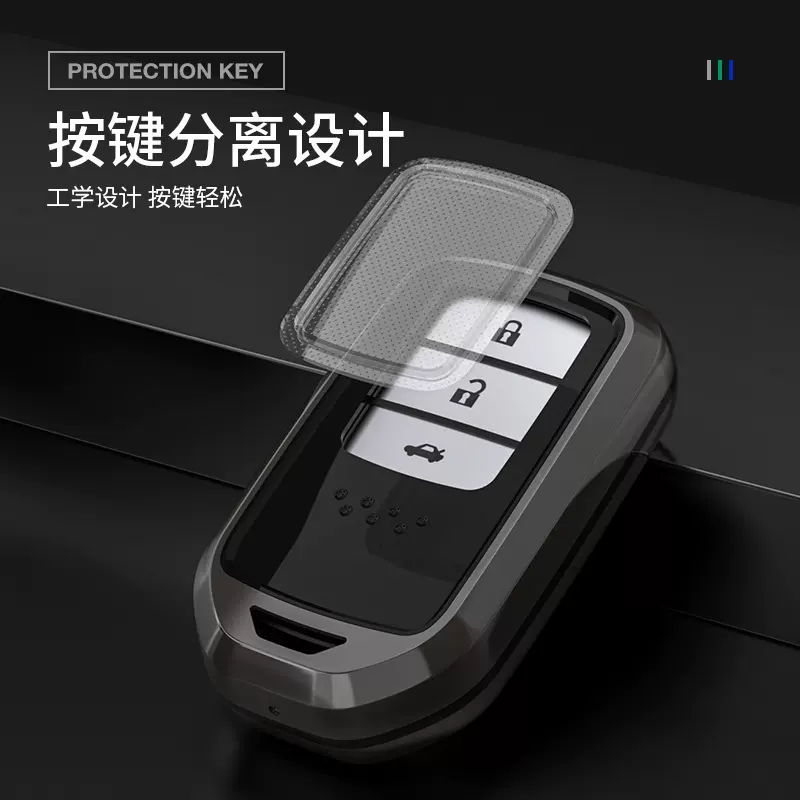 适用于bentian钥匙套雅阁思域冠道凌派飞度xrv英诗派crv缤智皓影