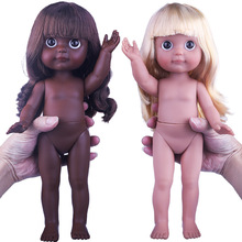 厂家直销吉玛洋娃娃39CM裸娃过家家搪胶玩具洋娃娃身体玩具配件女