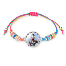 日本动漫迪迦赛罗泽塔银河雷欧奥特曼时光宝石手链彩色软陶手饰品