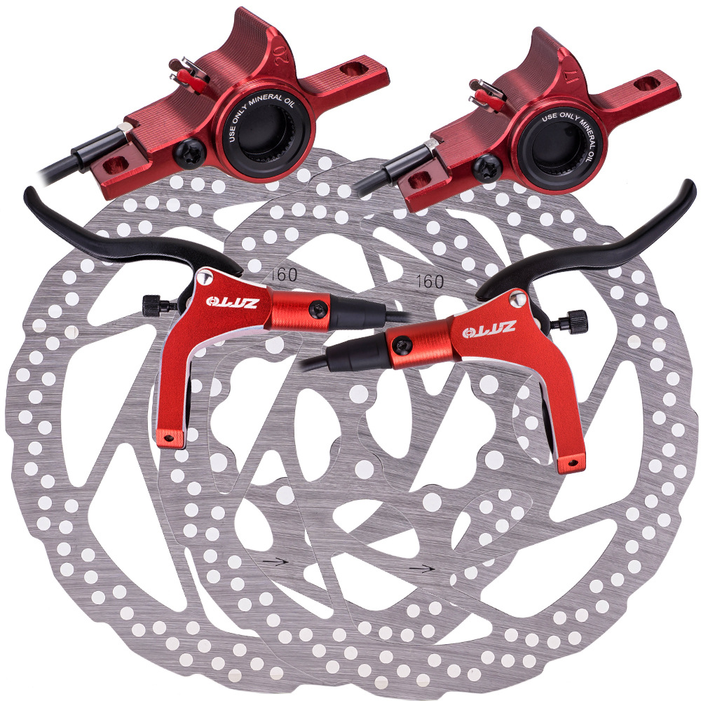 ZTTO Bicicleta de montaña Disco de aceite Freno de aceite Freno hidráulico Freno de disco ligero CNC de aleación de aluminio