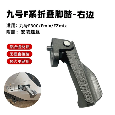 Electric vehicle pedal | No.9 Electric Motorcycle - f30cfmixfzmix-right-footrest