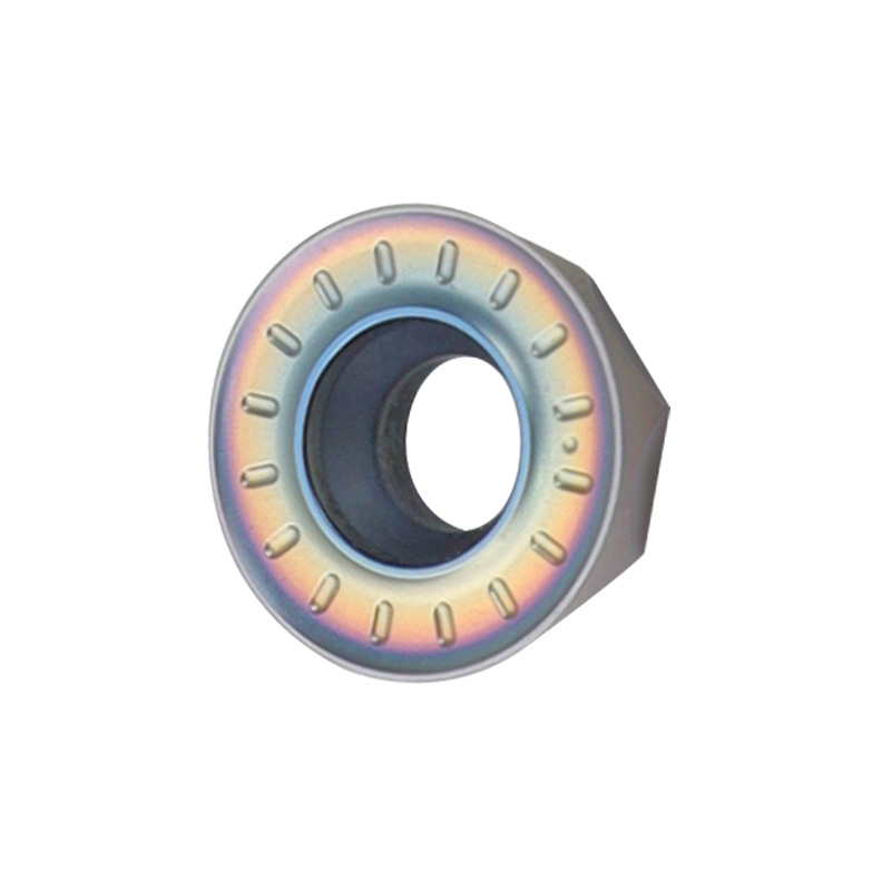 RPMT1204 cuchilla de acero templado CNC R5 cuchilla de fresado R6 cuchilla circular R4 cuchilla de fresado circular 1003 cuchilla de volador