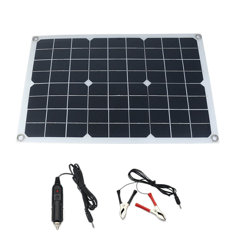 [20W 18V двойной USB-порт солнечная панель портативная зарядка водонепроницаемая аварийная автономная подзарядка]