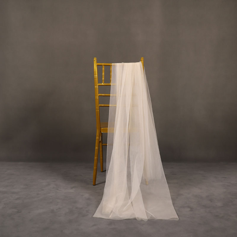 Sillas de boda transfronterizas cortina tela