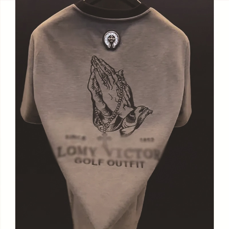2026 Designer High-End Men's 2026 New Style Cool and Luxurious Unisex Couple's Unique T-Shirt
