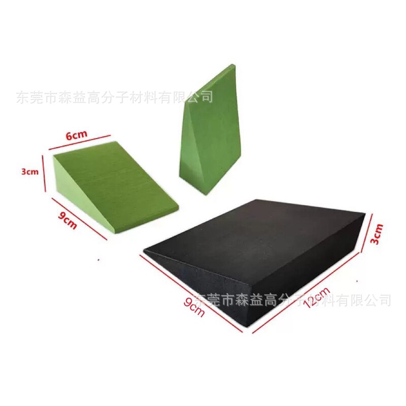 In-stock ankle exercise guide foot wedges triangular pads 20-degree foot Pilates wedges In-stock ankle exercise guide foot wedges triangular pads 20-degree foot Pilates wedges