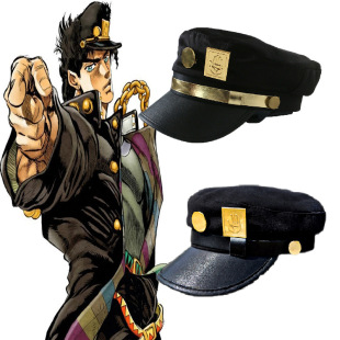 Animation Surrounding Seitaro Metal Badge JOJO's Wonderful Adventure Hat cos Male and Female Students Cap