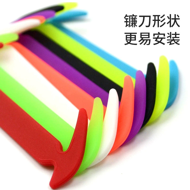 Оптовая продажа с фабрики взрывной силиконовый серп ленивый шнурки креативные детские гибкие аксессуары для обуви для взрослых