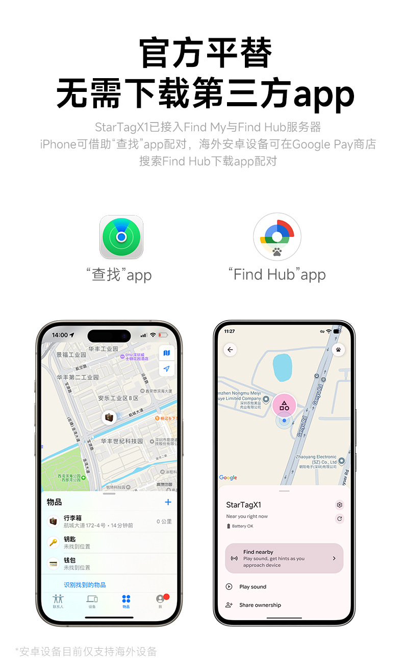 Google iOS Çift Uyumlu Konum Belirleyici AirTag Alternatifi Küresel İzleme Otomobil Bisiklet Motosiklet Kayıp Önleyici