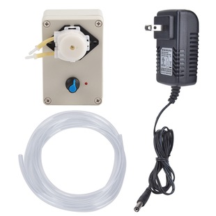 New electric peristaltic pump AB21 pump head 12V/24V silicone tube adjustable speed titration pump miniature metering pump