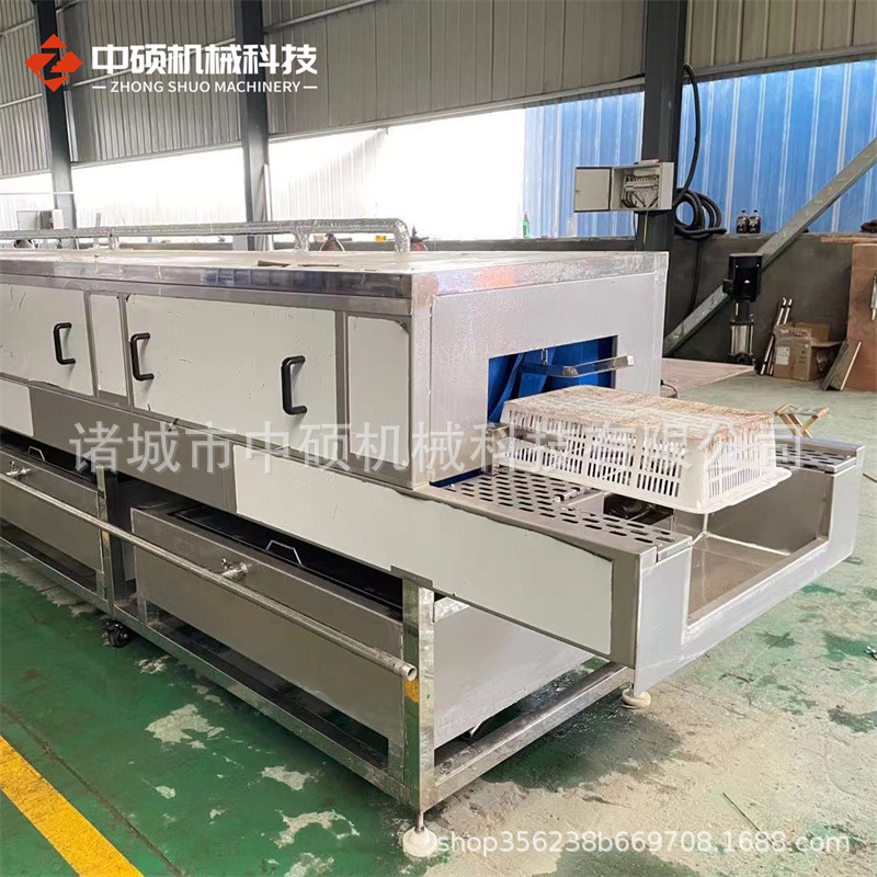 不锈钢卤肉桶清洗机 油炸桶刷桶机 沥水桶高压清洗机