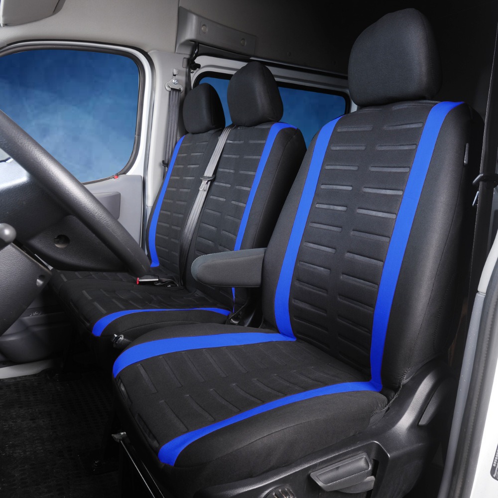 Cross-Border Car Seat Covers, Truck Seat Cushions, Truck Seat Covers, 2+1 Universal Seat Covers for Iveco, Ford, Vauxhall