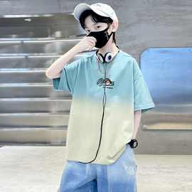 男童短袖t恤2025新款儿童夏装衣服男孩纯棉宝宝半袖体恤上衣童装