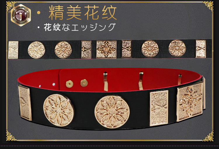Jiuai SM Flying Fish Collar and Chain Set with Metal and Leather Bondage Accessories — detail image 7