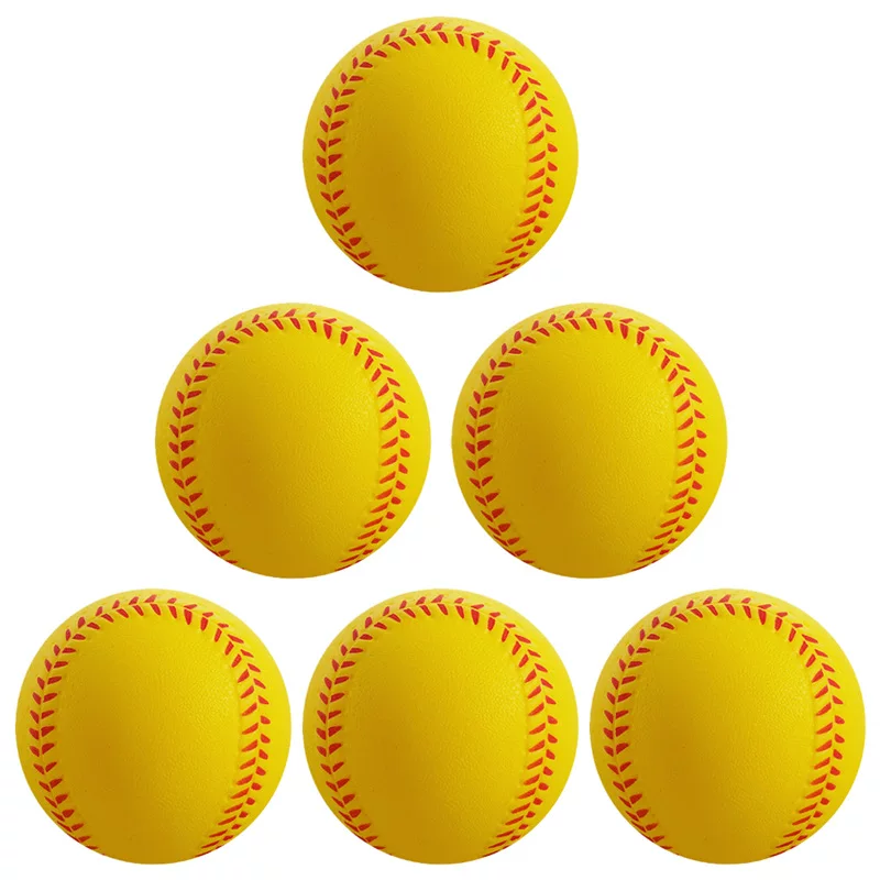 П Baseball полиуретановый поролонный софтбол подвижный мяч для учащихся начальной школы, антистресс