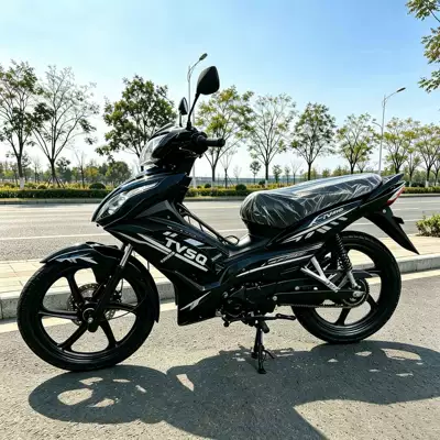 Brand New Curved Beam Two-Wheeled Fuel-Powered Motorcycle, Factory Direct Price, Durable, Low Fuel Consumption, High Cost Performance for African Transportation (Motosikletlər)