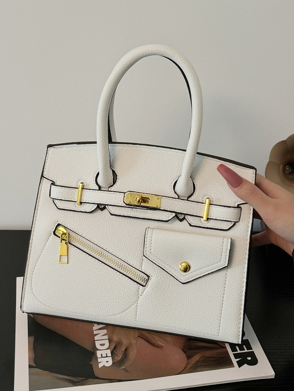 レディースhandbagプラチナバッグ女性2025新型クロスボーダー女性バッグ大容量手提げシングルショルダーバッグ|undefined