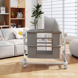 Cross-border Electric Crib for Newborns Smart Rocking Bed Sleeping Rocking Chair Movable Bedside Bed Swing Bed