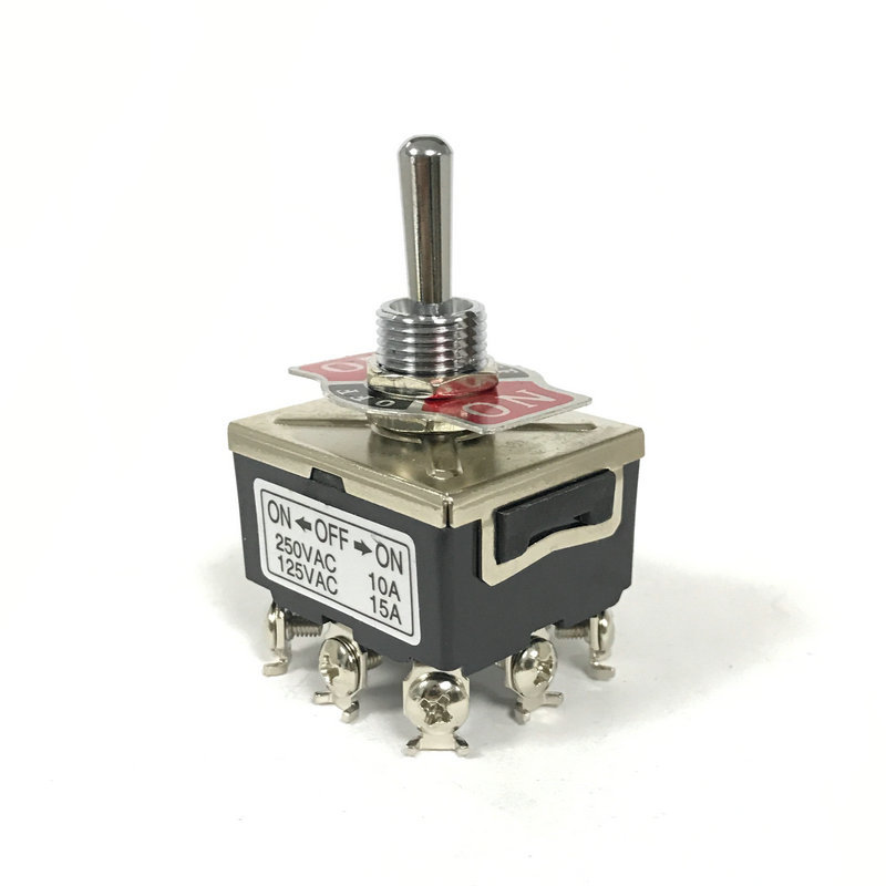 AUSPICIOUS汉鼎902钮子开关9脚螺丝端子全新原装正品代理