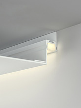 LED窄边线性灯反光灯槽回光槽灯无主灯设计氛围灯条洗墙灯顶角