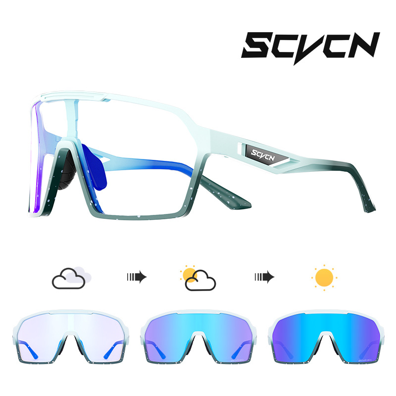 Gafas Fotocromáticas de Ciclismo de TR90, Cortavientos, Apto para Miopía, para Ciclismo de Montaña y Carretera image 11