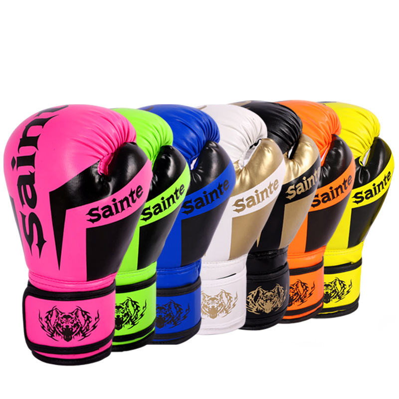Boxing Gloves for Adults, Professional Sanda Fighting Training, Men's and Women's Sandbag, Muay Thai Fighting, Wear-Resistant, Home Use