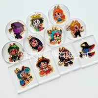 Наклейка на телефон из чистого золота 999 пробы Labubu One Piece Луффи, золотая, 0,1 г, Bubble Mart, золотая пленка