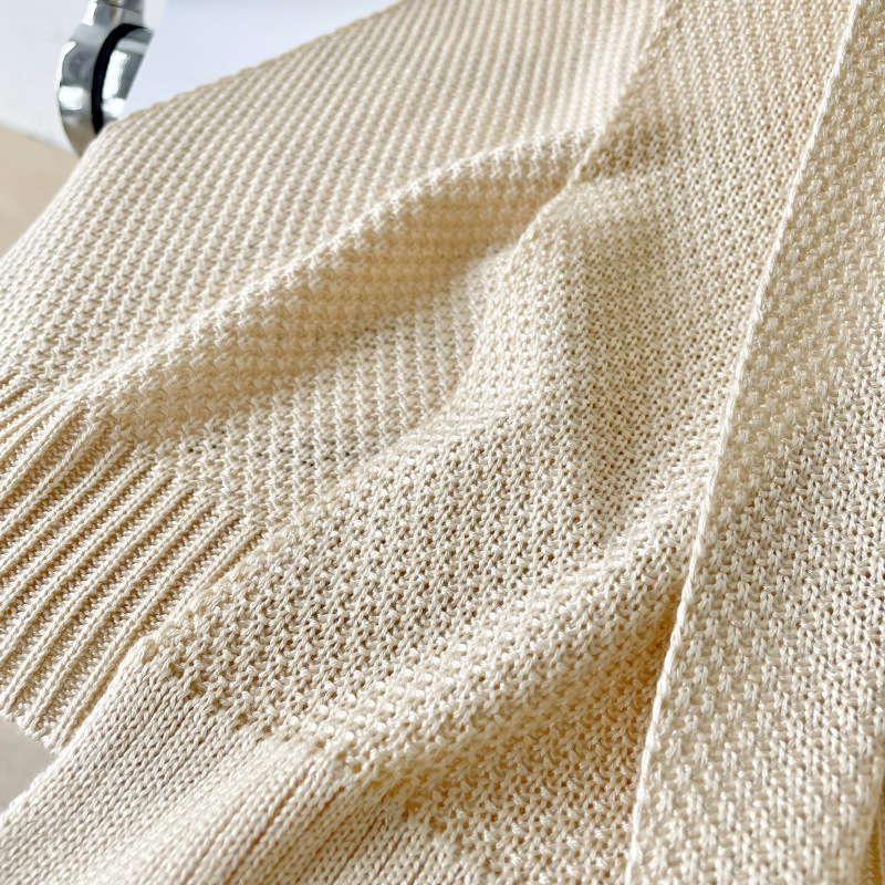 Sólido hielo seda de punto chal mujer primavera y otoño al aire acondicionado Oficina cuello cervical