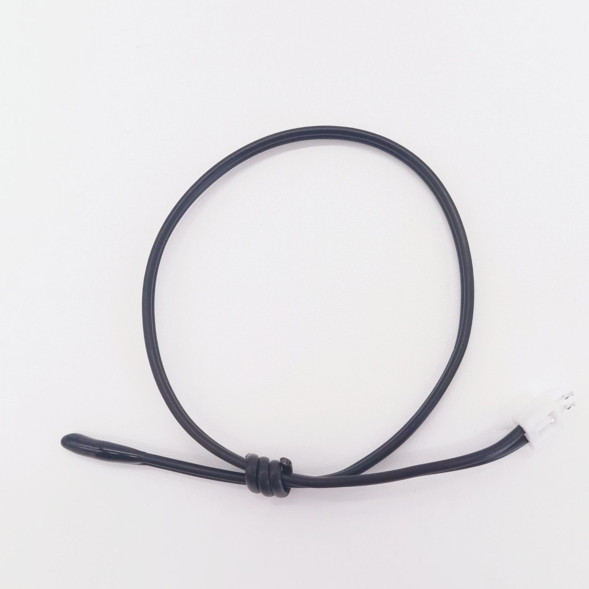 10k 小皮线 水滴头PVC温度传感器 NTC热敏电阻