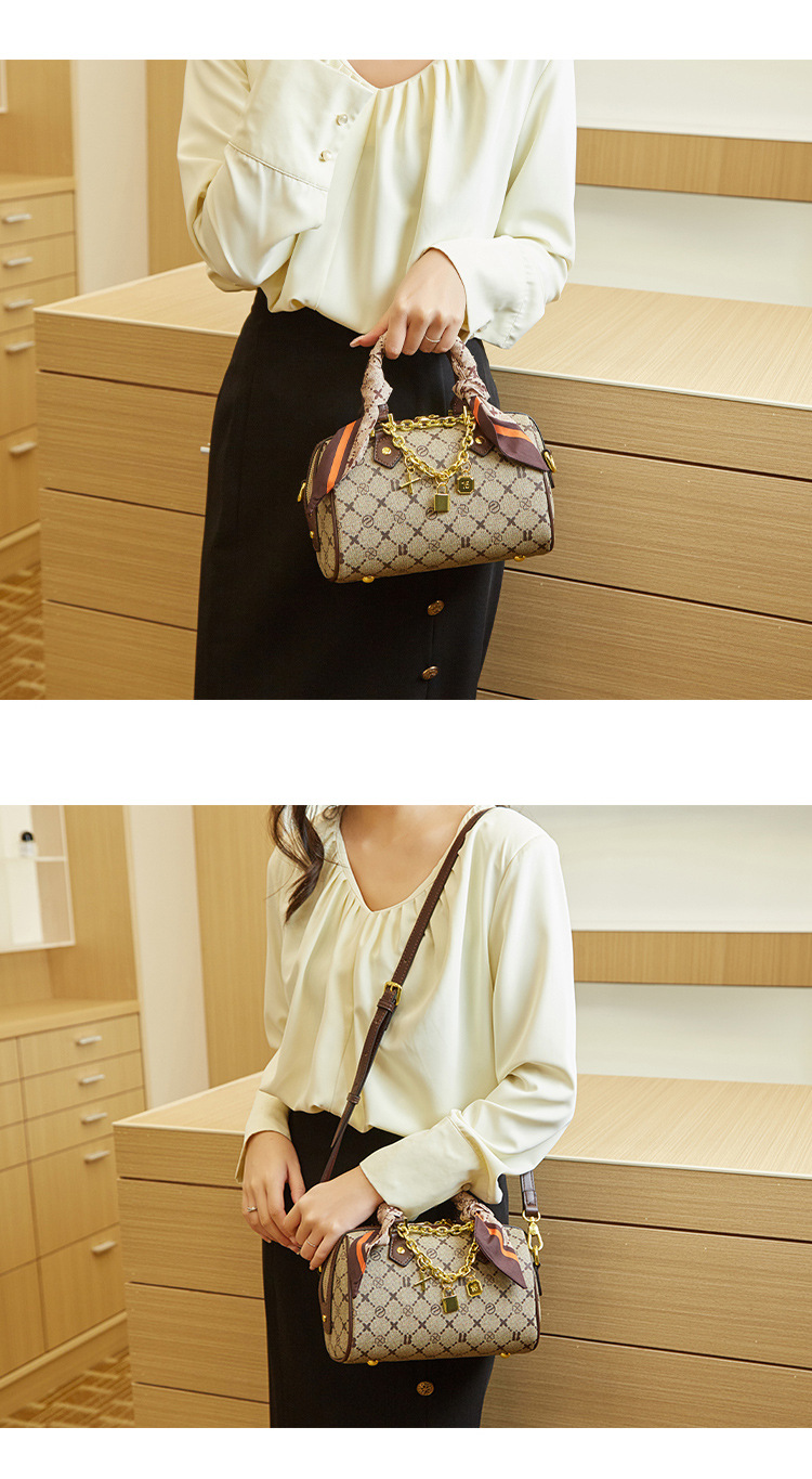 Nuova borsa da donna Bani Meizi Borsa da cuscino retrò casual moda Borsa da donna Boston a tracolla di alta qualità_voghion.com