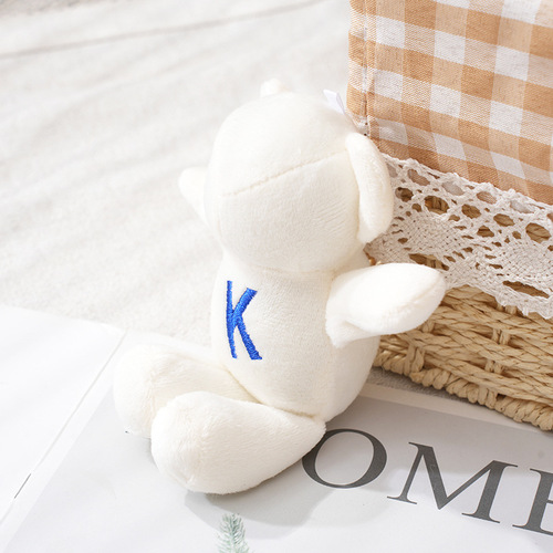 Eyeballless K Bear Plush Keychain, Plush Toy, Teddy Bear Doll, Night Market Stall, Wholesale