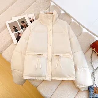 冬装新款宽松面包服棉袄加厚棉衣短款外套冬装韩版大码时尚棉服女