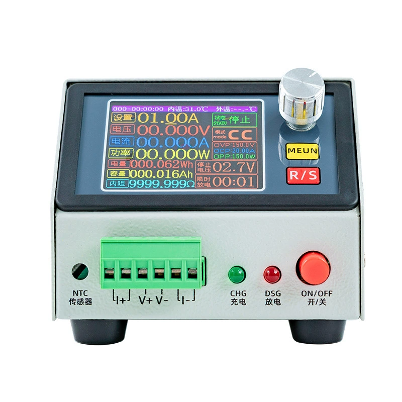 MDL-150 DC электронная нагрузка с ЧПУ 20A 150W разрядная емкость тестовый источник питания для старения