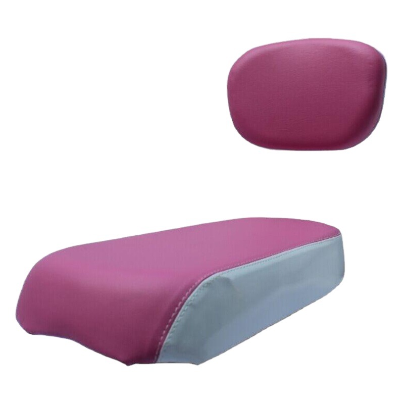 Mountain Bike Bicycle Rear Seat Sponge Seat Cushion with Backrest Seat Riding Supplies Equipment Accessories