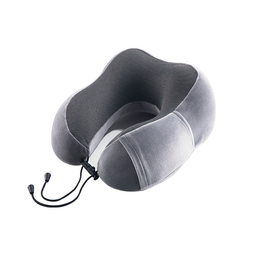 U-shaped pillow memory foam office nap pillow cervical vertebra hump-shaped logo travel airplane neck pillow wholesale